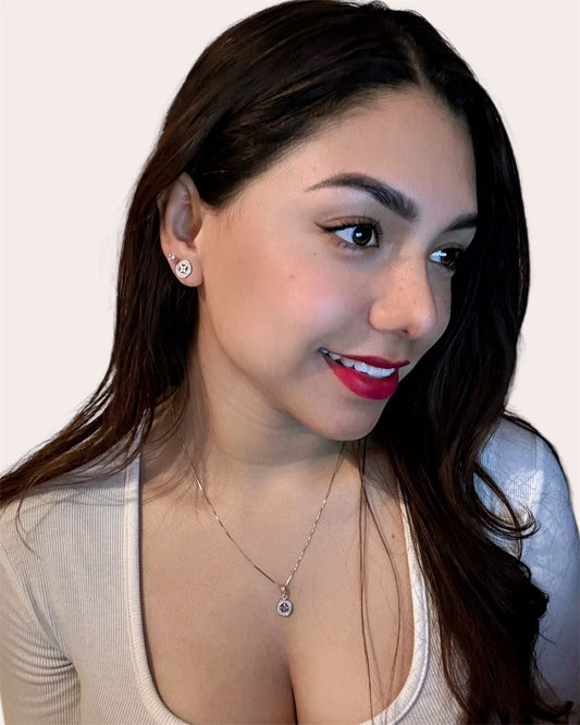 Ensembles. En LV avec zircone en argent .925