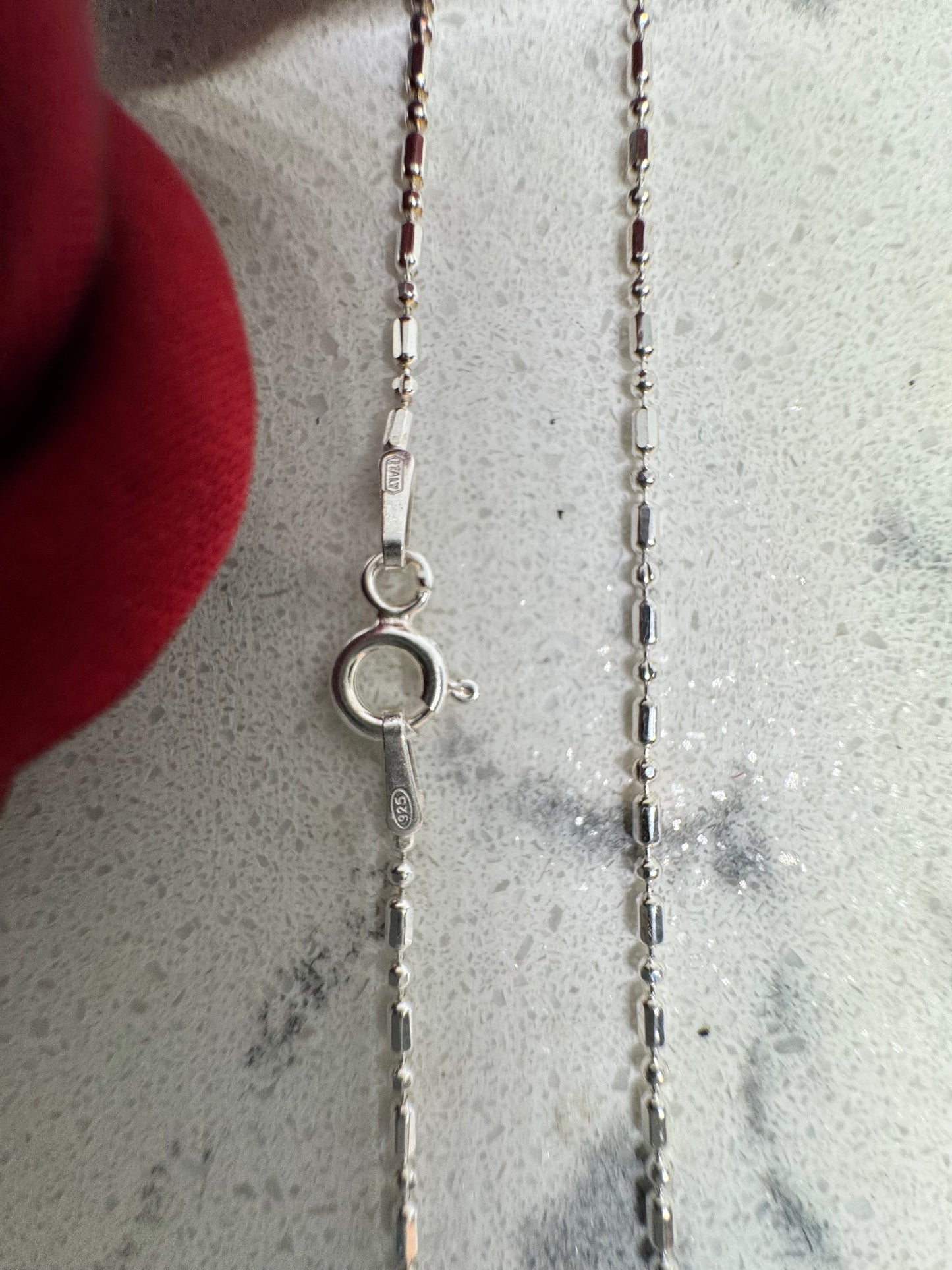 Semicolon Chain Silver .925