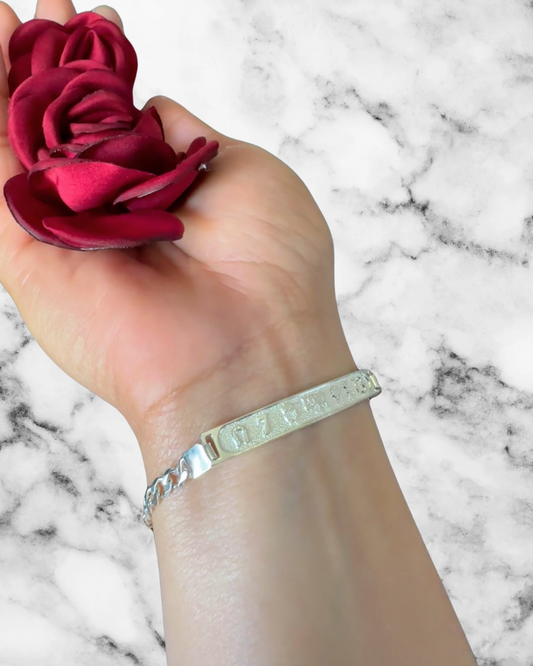 Esclave porte-bonheur, argent 925