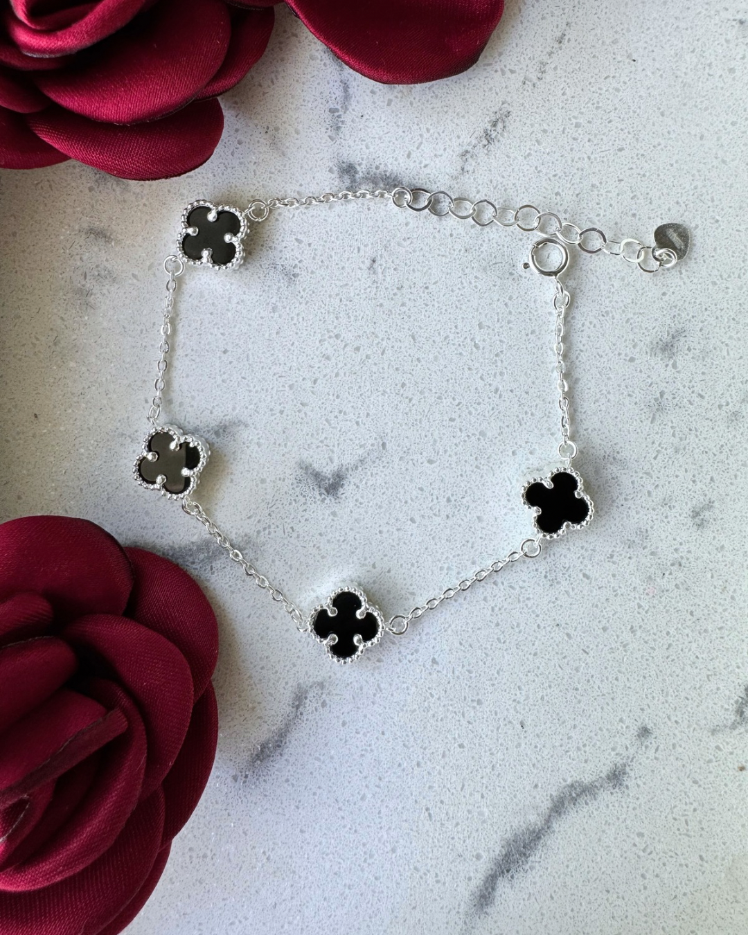 Pulsera insp, VAN CLEEF Onix, Plata 925