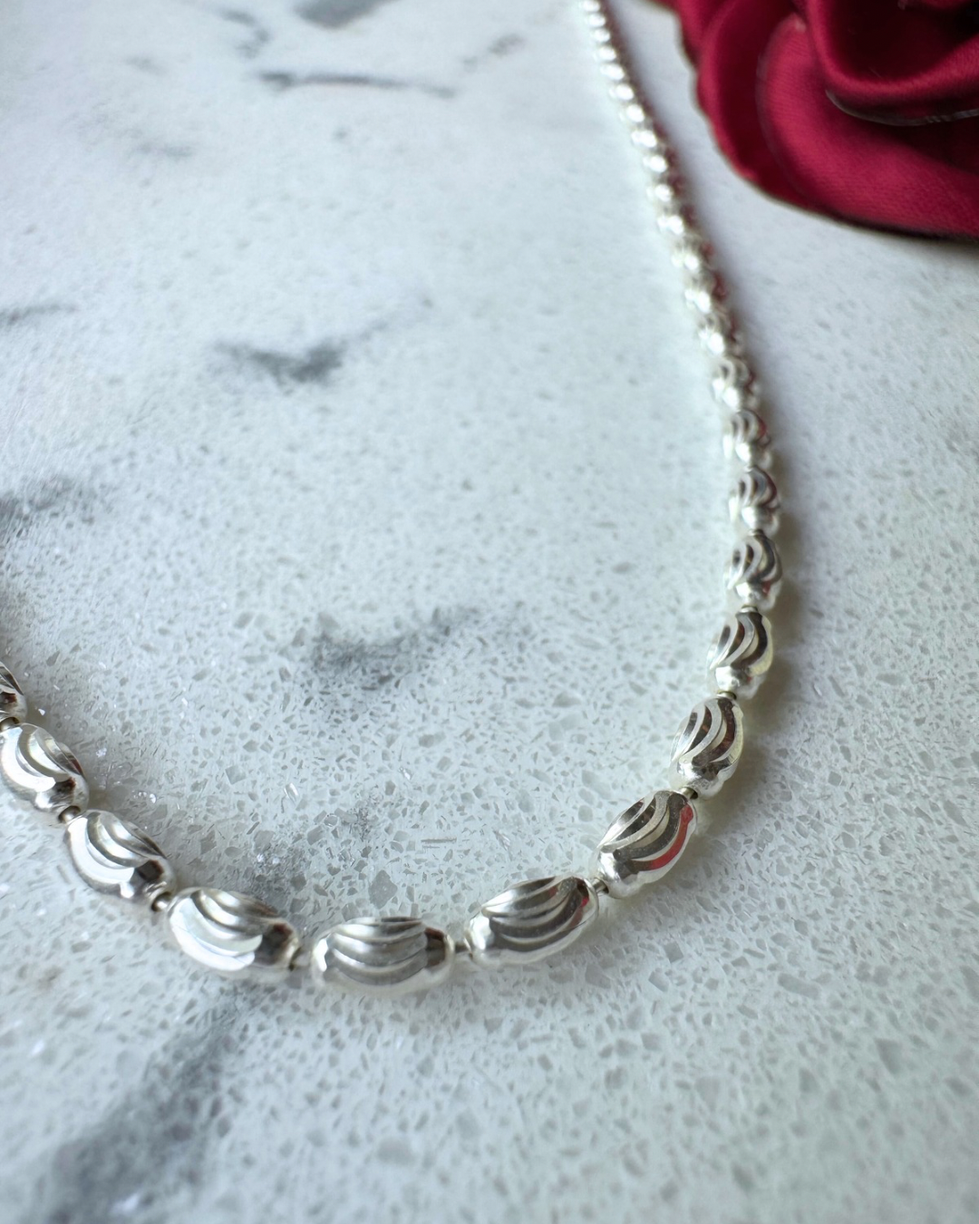 Semicolon Chain Silver .925