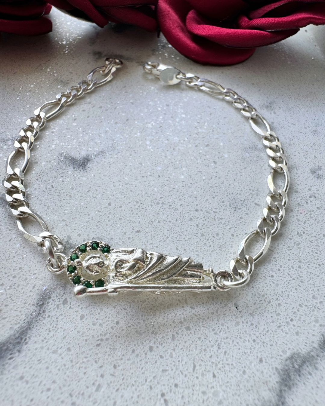 Pulsera San Juditas Tadeo Plata 925