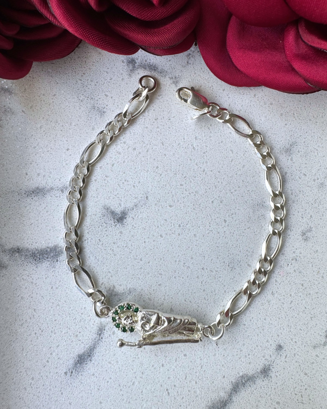Pulsera San Juditas Tadeo Plata 925