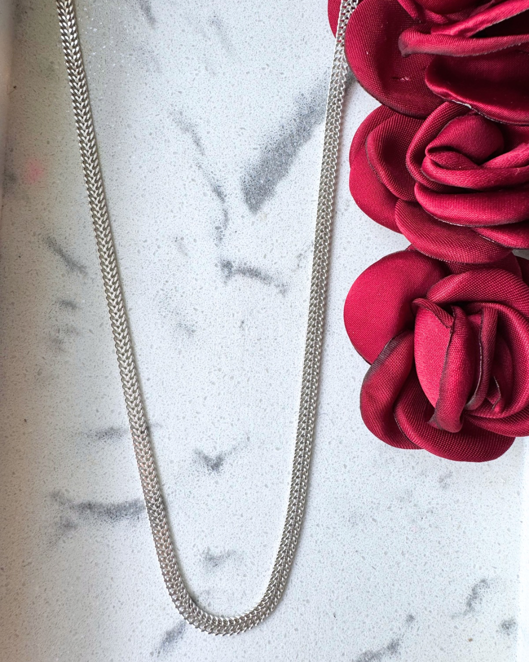 10K Gold Tricolor Weekly Necklace