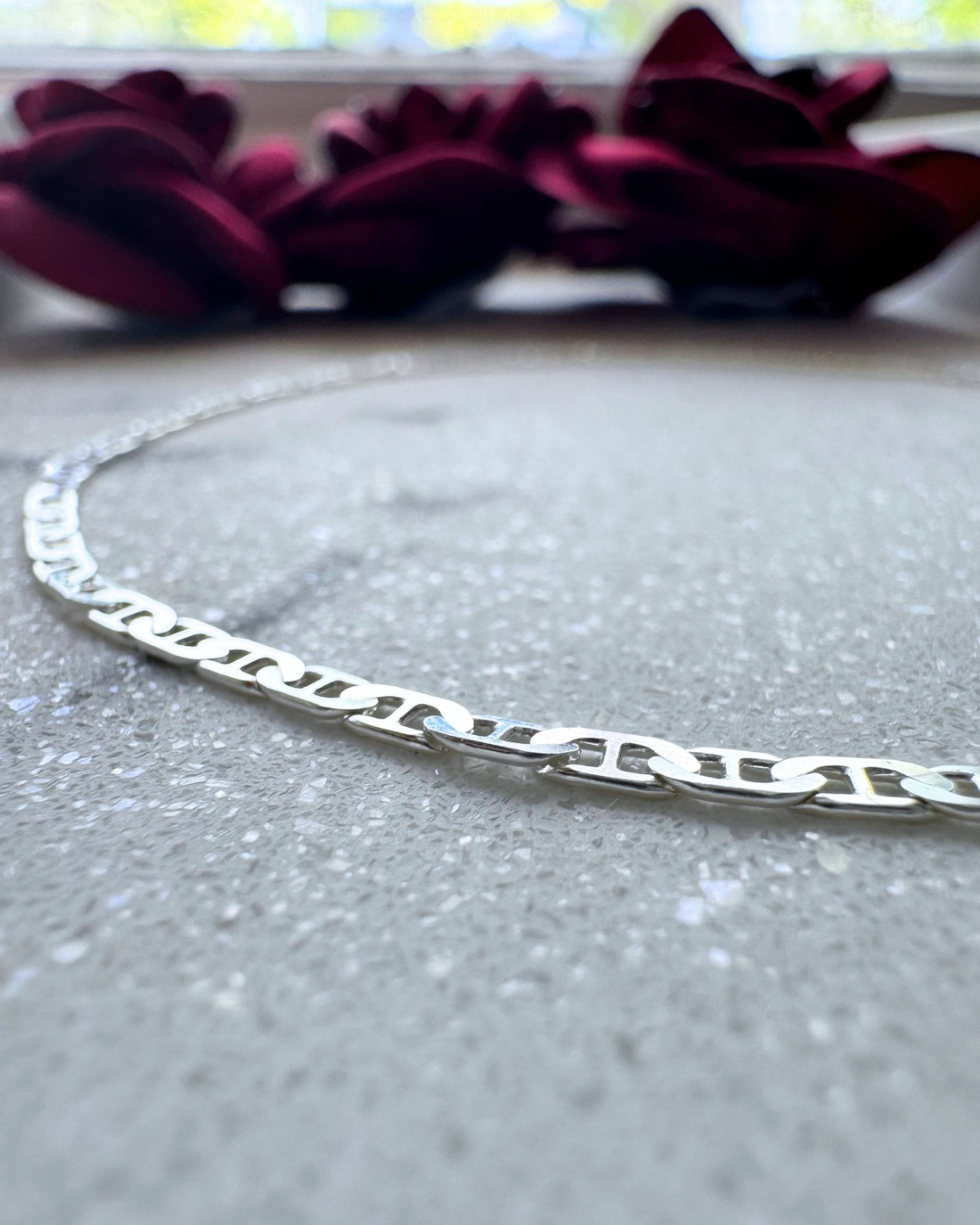 10K Gold Tricolor Weekly Necklace