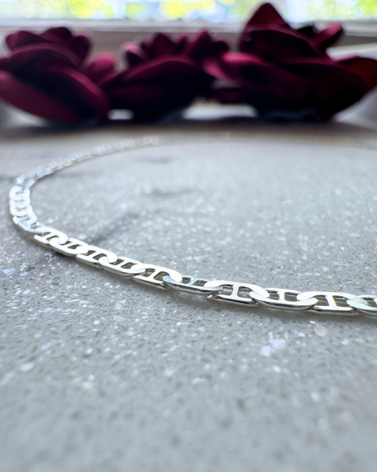 10K Gold Tricolor Weekly Necklace