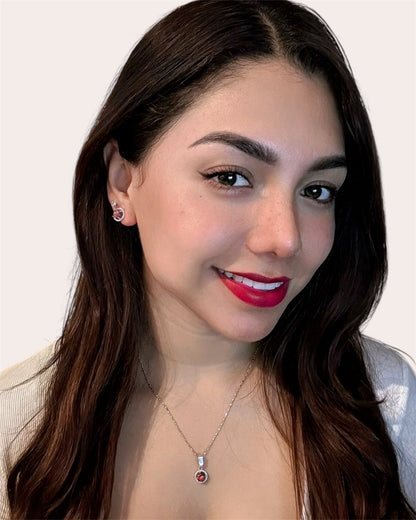 Ensemble d'opale de différentes couleurs en argent .925