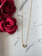 10K Gold Tricolor Weekly Necklace