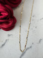 Twisted Chain with 10K Gold Plate