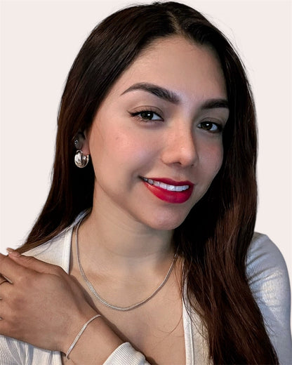 10K Gold Tricolor Weekly Necklace