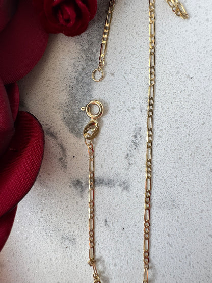 1x1 14K GOLD chain