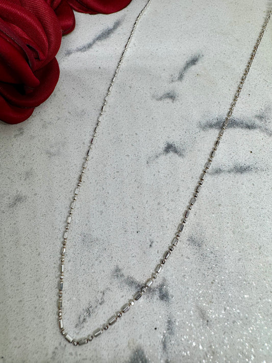 Semicolon Chain Silver .925