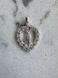Dije Virgencita con Circonias Plata .925