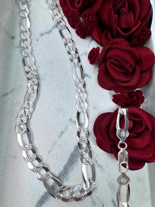 .925 Silver Cuban Chain 66cm