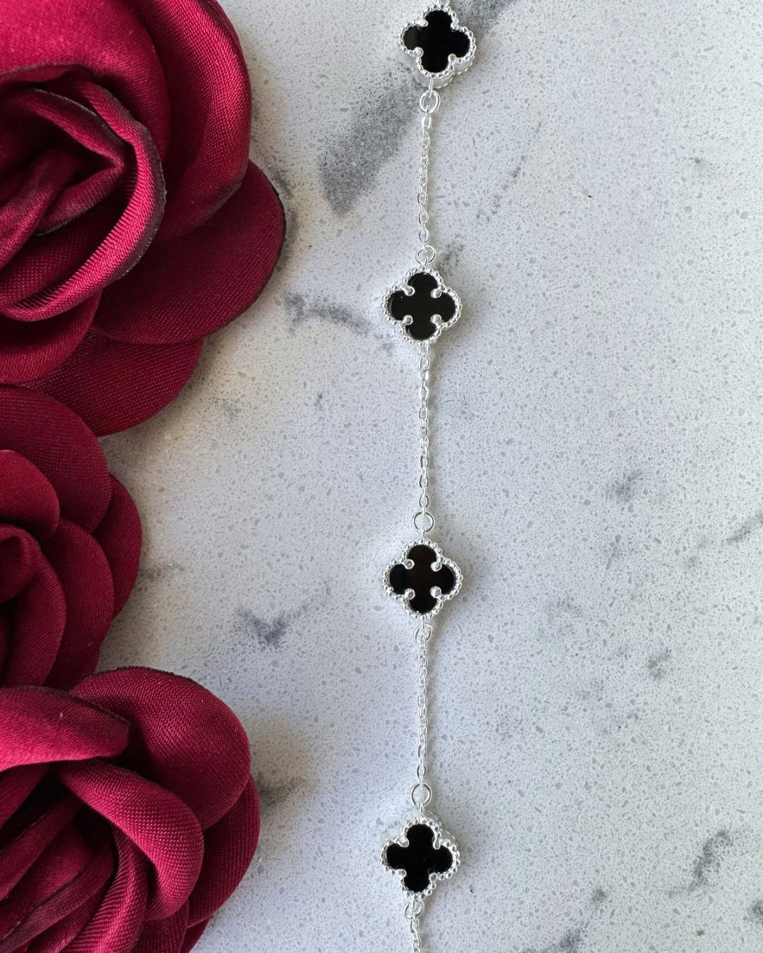 Pulsera insp, VAN CLEEF Onix, Plata 925