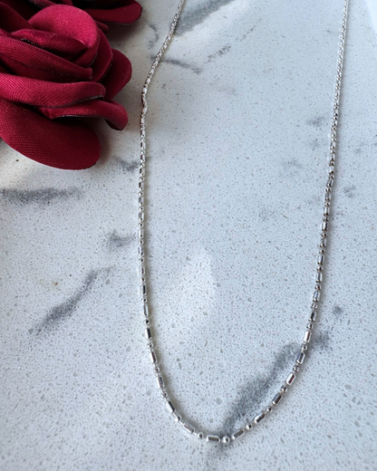 Semicolon Chain Silver .925