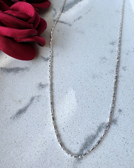 Semicolon Chain Silver .925