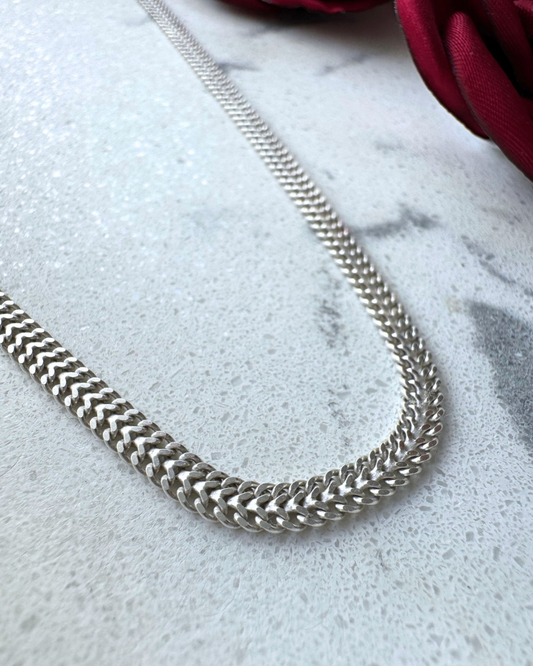 Collier hebdomadaire tricolore en or 10 carats