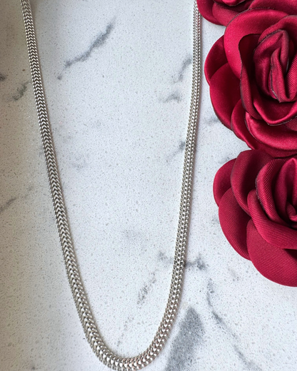 10K Gold Tricolor Weekly Necklace