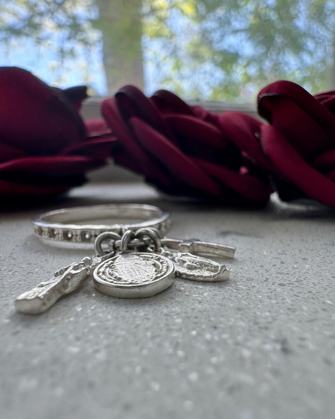 Bague miraculeuse, argent 925