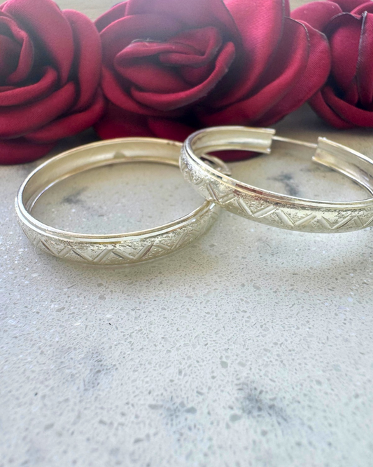 Arracada mediana Plata 925